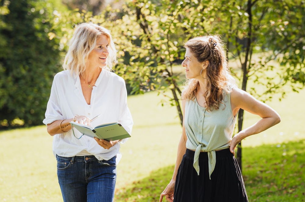 Coaching beim Spazieren