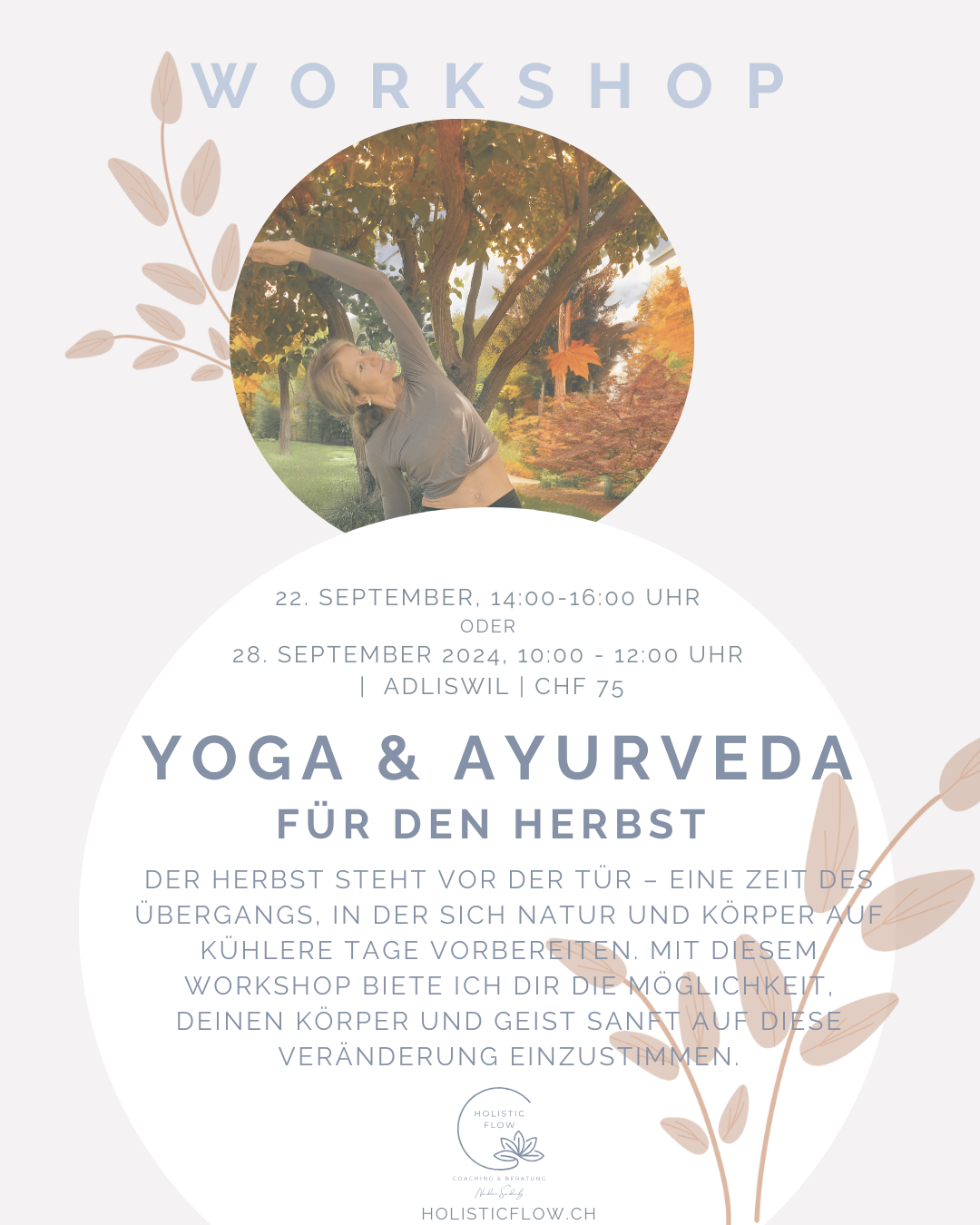 Holistic Flow Yoga & Ayurveda Herbst